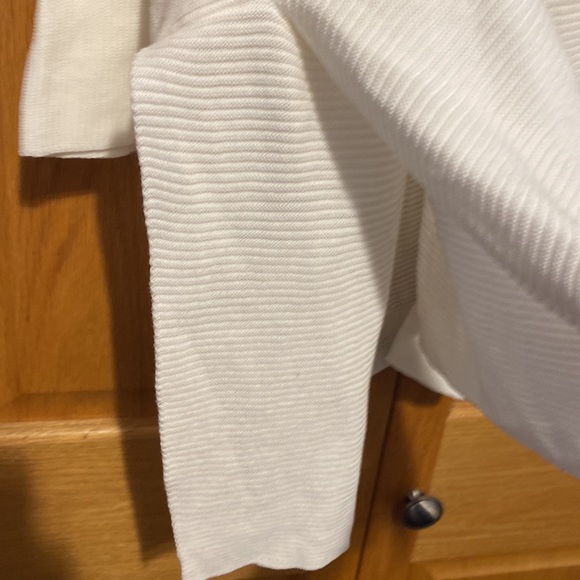 MarlaWynne white Oversized sweater Langenlook style womens size 2X - Picture 3 of 9